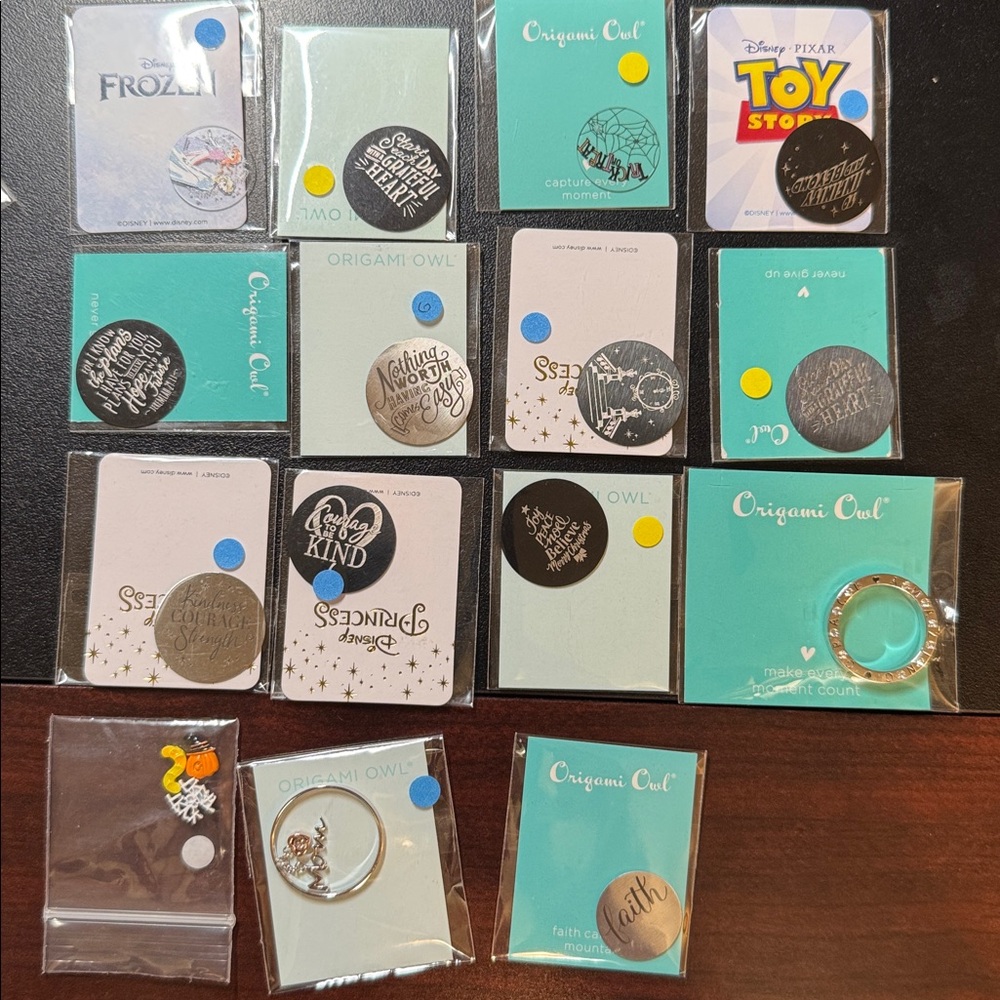 Origami Owl random charms and other items